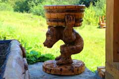 дерев'яні скульптури